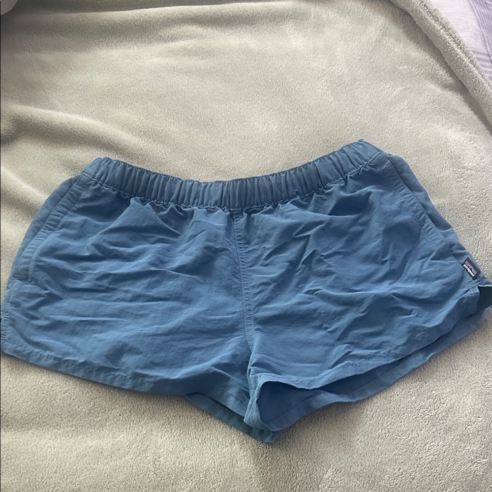 Patagonia Women's Athletic Shorts in Blue